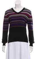 Thumbnail for your product : Aquascutum London Wool Stripe Sweater Black Wool Stripe Sweater