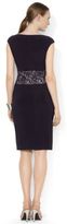 Thumbnail for your product : Lauren Ralph Lauren Sequined Lace Belted Dress
