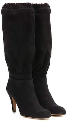 Chloé Suede knee-high boots