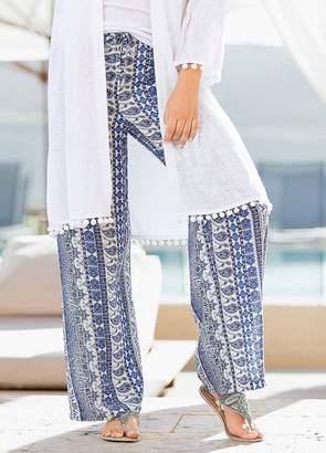 Together Wide Leg Printed Trousers