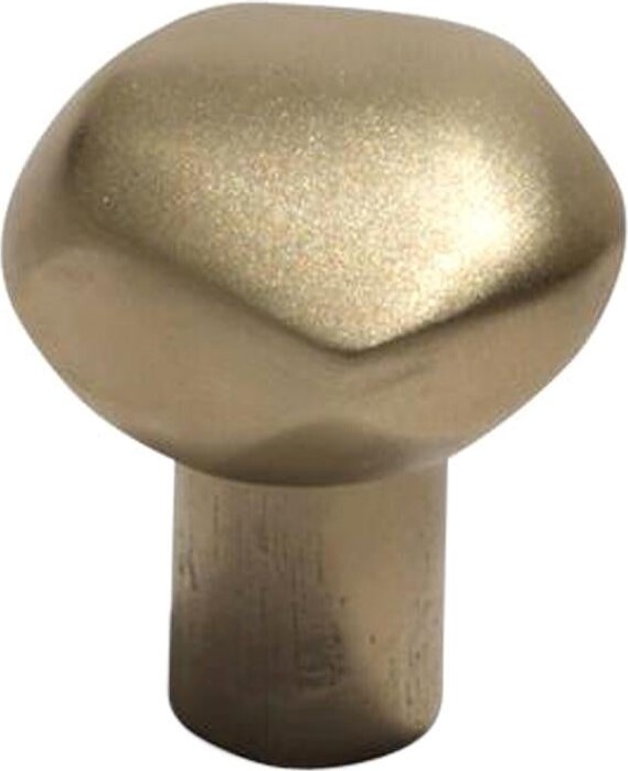Noah Spencer Brass Hardware Elemental Hold 'pebble' Pull