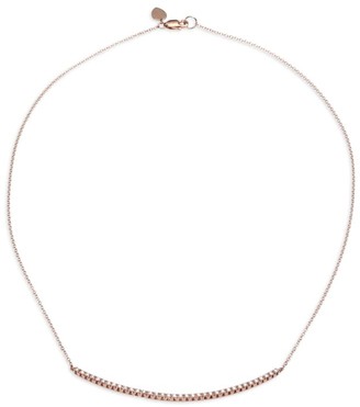 Meira T 14K Rose Gold Diamond Chain Necklace