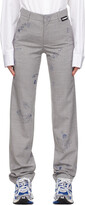 Thumbnail for your product : Vetements Grey Tailored Trousers