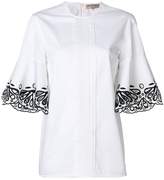 Thumbnail for your product : Emilio Pucci cut-out detail shirt