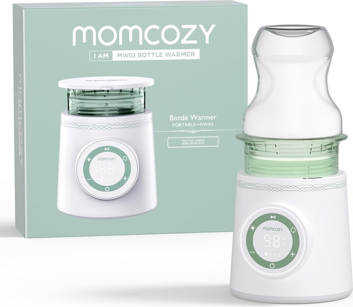 Momcozy Baby Bottle Warmer Portable Milk Warmer for Breast Milk & Water, Portable Bottle Warmer with Fast Heating