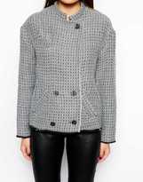 Thumbnail for your product : By Zoé Collarless Cocoon Jacket