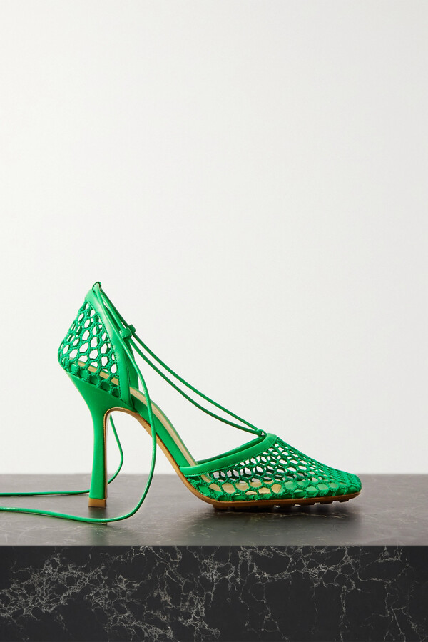 bright coloured heels