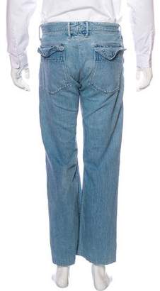 Kapital Five-Pocket Straight-Leg Jeans