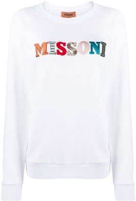 Missoni embroidered logo sweatshirt
