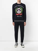 Thumbnail for your product : Love Moschino embroidered sweatshirt
