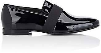 Lanvin Men's Patent Leather Venetian Loafers - Black
