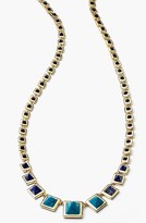 Thumbnail for your product : Eddie Borgo Graduated Stone Pyramid Necklace