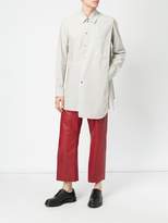 Thumbnail for your product : Ann Demeulemeester Grise asymmetric oversized shirt