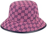 Thumbnail for your product : Gucci GG Multicolour canvas fedora
