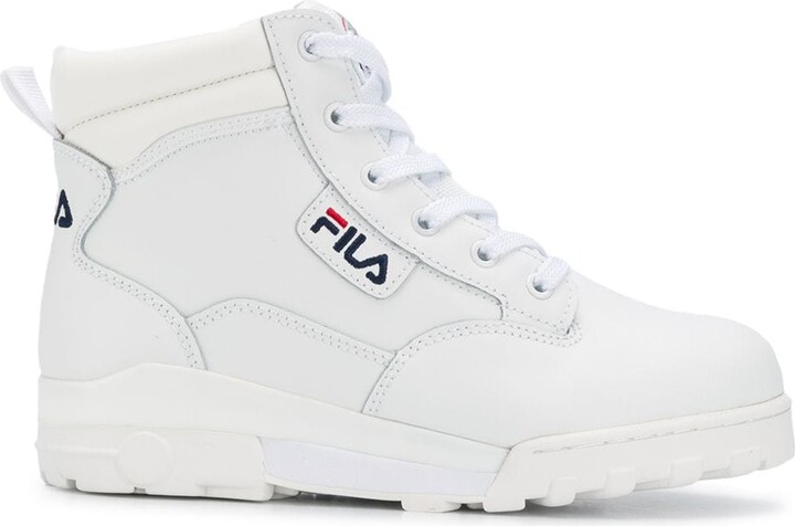 Fila White Women's Shoes | Shop the world's largest collection of fashion |  ShopStyle