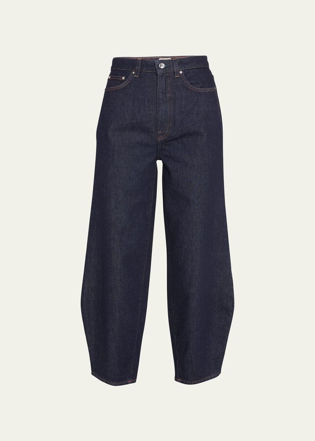 Totême Barrel-Leg Denim Pants - ShopStyle Jeans