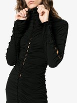 Thumbnail for your product : Unravel Project Lace-Up Mini Dress