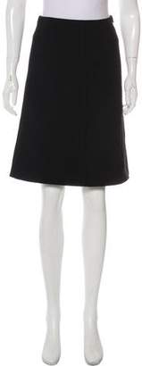 Miu Miu Wool Knee-Length Skirt