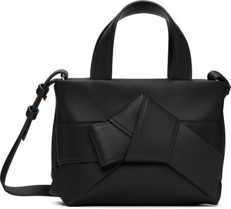 Acne Studios Black Musubi Midi Leather Shoulder Bag ref.937278 - Joli Closet