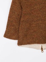 Thumbnail for your product : Oeuf Back Zip Knitted Sweater