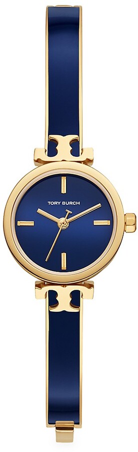 Tory Burch The Kira Goldtone Stainless Steel & Enamel Bracelet Watch -  ShopStyle
