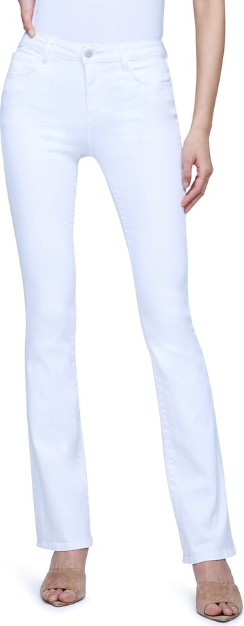 L'Agence Selma Sleek Baby Boot Cut Jeans - ShopStyle