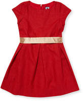 Thumbnail for your product : Busy Bees Box Wool Pleated Dress