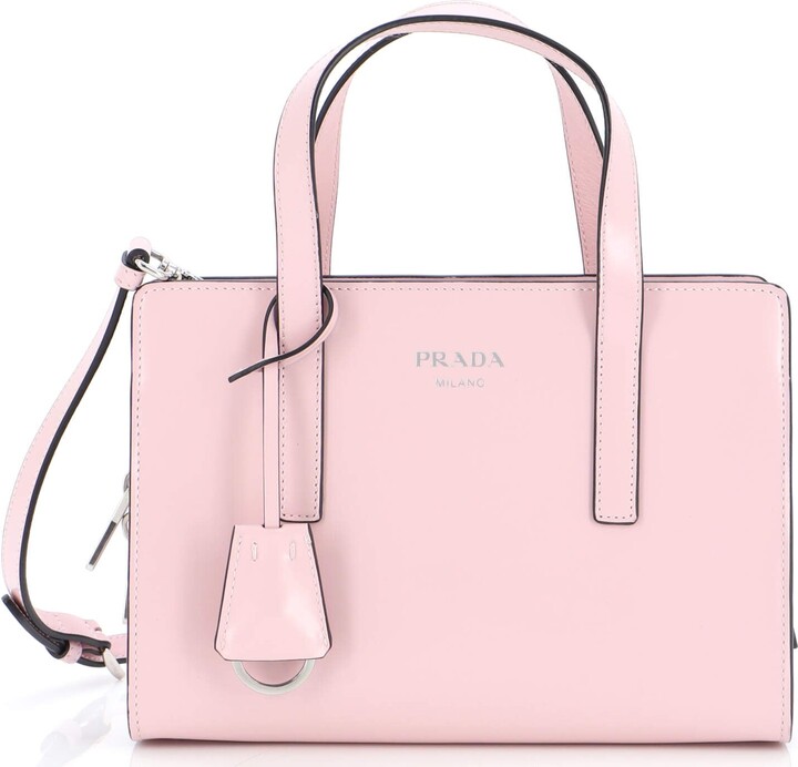 Petal Pink Prada Re-edition Saffiano Leather Mini-bag