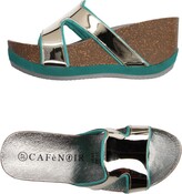 Thumbnail for your product : CAFe'NOIR Sandals Platinum