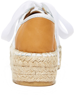 Thumbnail for your product : Matt Bernson Eze Leather Espadrille Sneakers