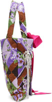Thumbnail for your product : Collina Strada SSENSE Exclusive Purple and Green Meme Bag