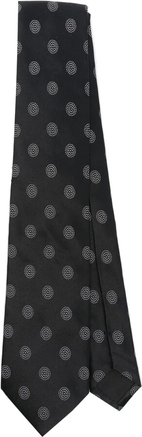 Dolce & Gabbana Polka Dot-Jacquard Tie