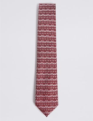 Marks and Spencer Novelty Christmas Motif Tie