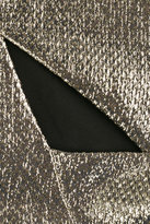 Thumbnail for your product : Roland Mouret One-Shoulder Metallic Silk Dress