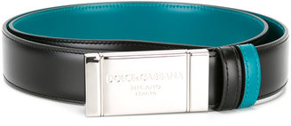 Dolce & Gabbana metallic buckle belt