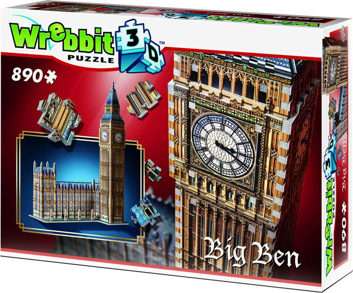 Wrebbit Big Ben and Parliament 3D Puzzle (890 Pieces) ShopStyle