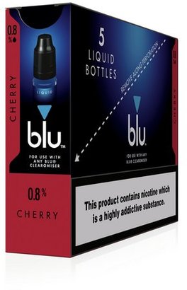 Blu Liquid Cherry 5 Pack - 0.8mg