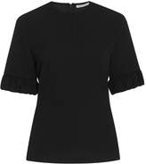 Thumbnail for your product : Emilia Wickstead M'O Exclusive Percy Ruffle-Trimmed Peplum Top