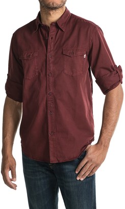 Timberland Twill Cargo Shirt - Long Sleeve (For Men)