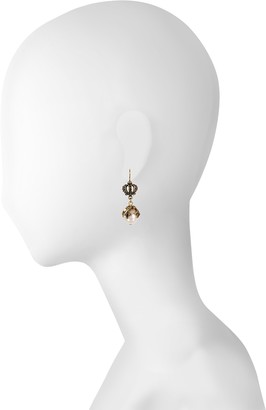 Alcozer & J Crown Earrings w/Pearls