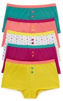 Thumbnail for your product : Marks and Spencer 5 Pack Pure Cotton Assorted Boxers (Older Girls)