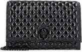 Thumbnail for your product : Alexander McQueen Skull Quilted Fabric Mini Crossbody Bag