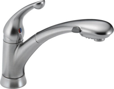 Delta Signature Pull Outs Single Handle Kitchen Faucet with Diamond Seal Technology