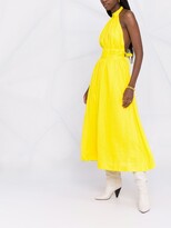 Thumbnail for your product : Zimmermann Shelly halter-bow midi dress