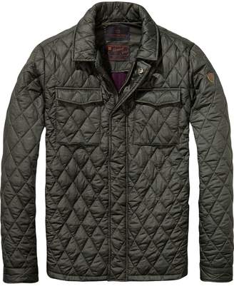 Scotch & Soda Quilted Shirt Jacket