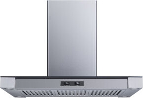 Winflo H155C Series 36" 400 CFM Convertible Island Range Hood in Stainless Steel