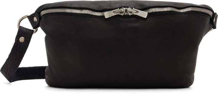 Guidi Black Soft Horse BV07 Pouch