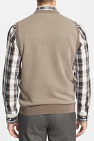 Thumbnail for your product : John W. Nordstrom John W. (R) Regular Fit Chevron Cashmere Vest