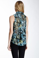 Thumbnail for your product : Sugar Lips Sugarlips Blue Floral Blouse