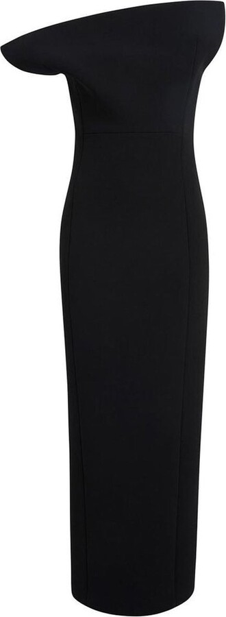 KHAITE Cato Strapless Midi Dress